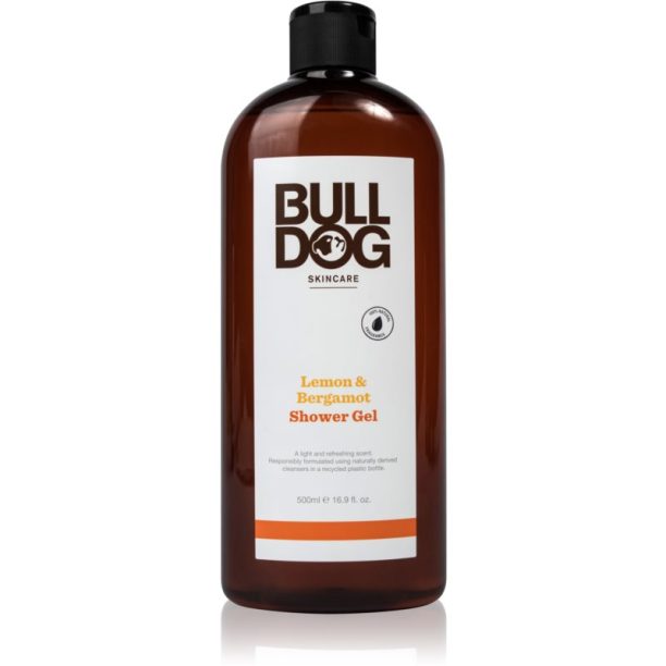 Bulldog Lemon & Bergamot Shower Gel душ-гел за мъже 500 мл. на ниска цена