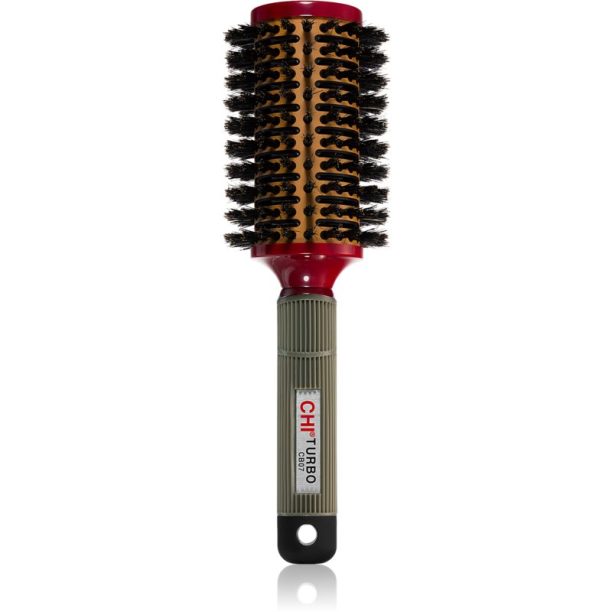 CHI Turbo Ceramic Round Boar Large Brush екстра голяма кръгла четка за коса за обем 1 бр.