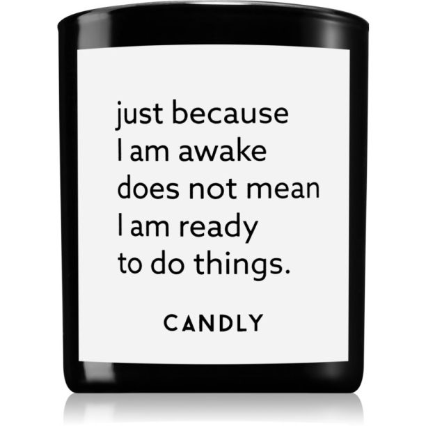 Candly & Co. Just because I am awake ароматна свещ 250 гр. на ниска цена