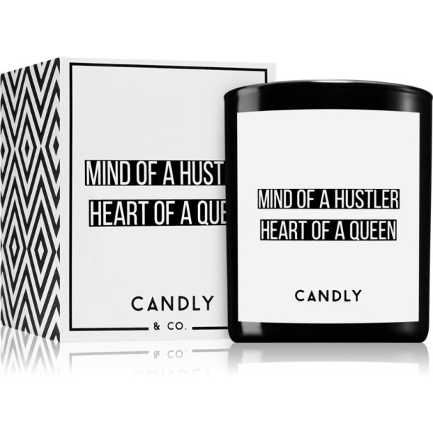 Candly & Co. Mind of a hustler Heart of a queen ароматна свещ 250 гр. на ниска цена