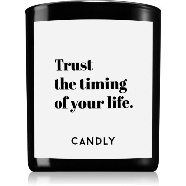 Candly & Co. Trust the timing ароматна свещ 250 гр. на ниска цена