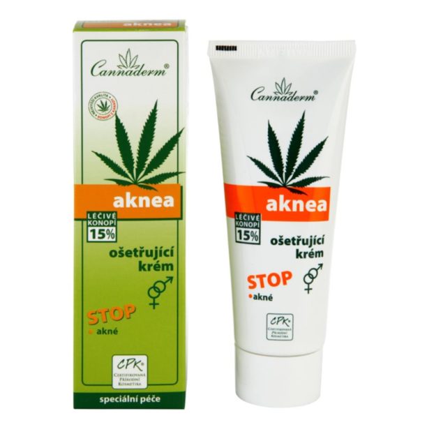 Cannaderm Aknea Face Cream крем - грижа за проблемна кожа 75 гр. купи на топ цена