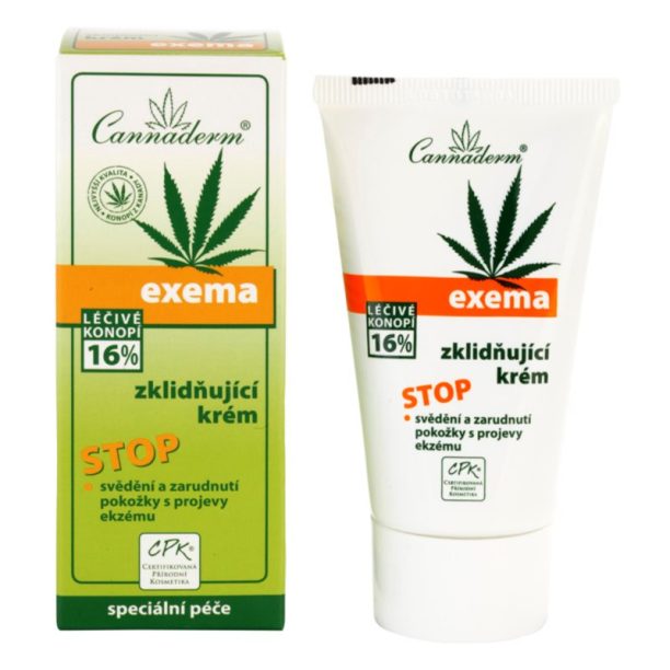 Cannaderm Exema Calming cream успокояващ крем с конопено масло 50 гр. купи на топ цена