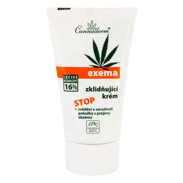 Cannaderm Exema Calming cream успокояващ крем с конопено масло 50 гр. на ниска цена