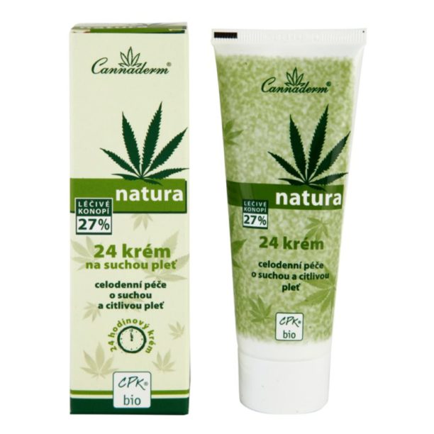 Cannaderm Natura Cream for dry and sensitive skin крем за суха до чувствителна кожа 75 гр. купи на топ цена