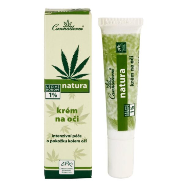 Cannaderm Natura Eye Cream екстра подхранващ крем за околоочната зона с конопено масло 15 мл. купи на топ цена