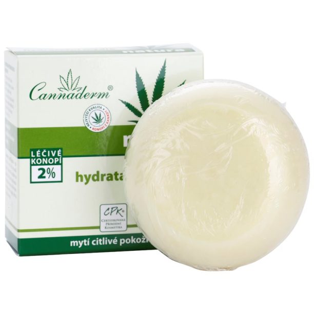 Cannaderm Natura Moisturizing soap pH 5.5 хидратиращ сапун с конопено масло 100 гр. на ниска цена