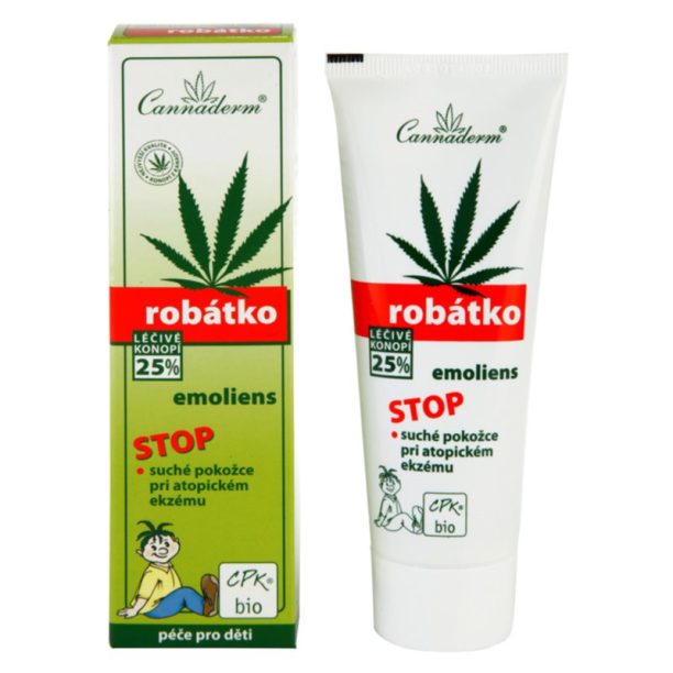 Cannaderm Robatko Emoliens детски защитен крем с конопено масло 75 гр. купи на топ цена