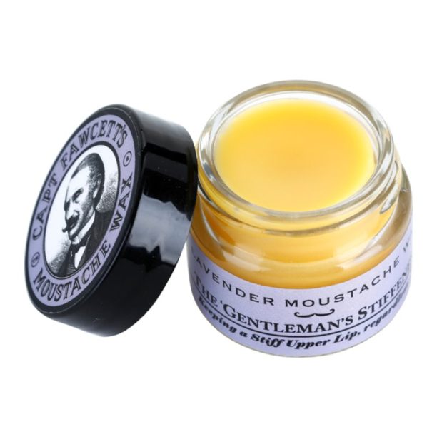 Captain Fawcett Moustache Wax The Gentleman's Stiffener вакса за мустаци Lavender 15 мл. на ниска цена