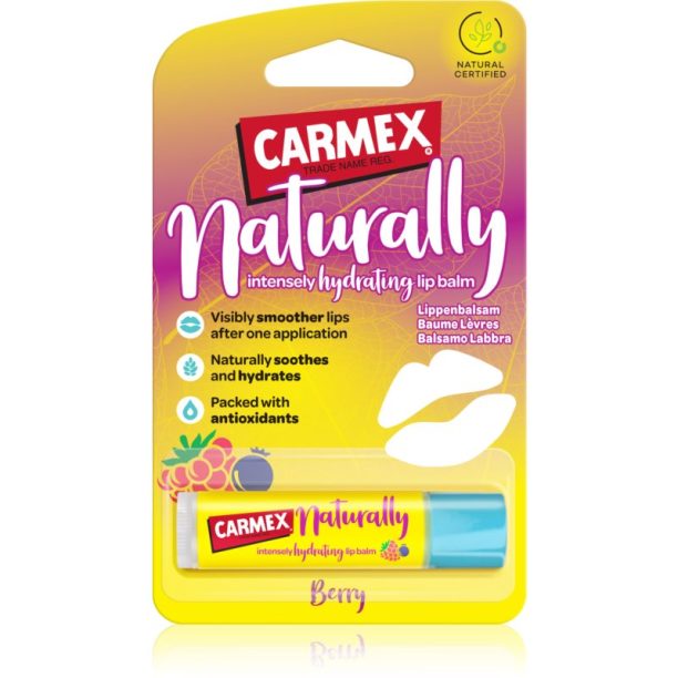 Carmex Berry хидратиращ балсам за устни в тубичка 4.25 гр.