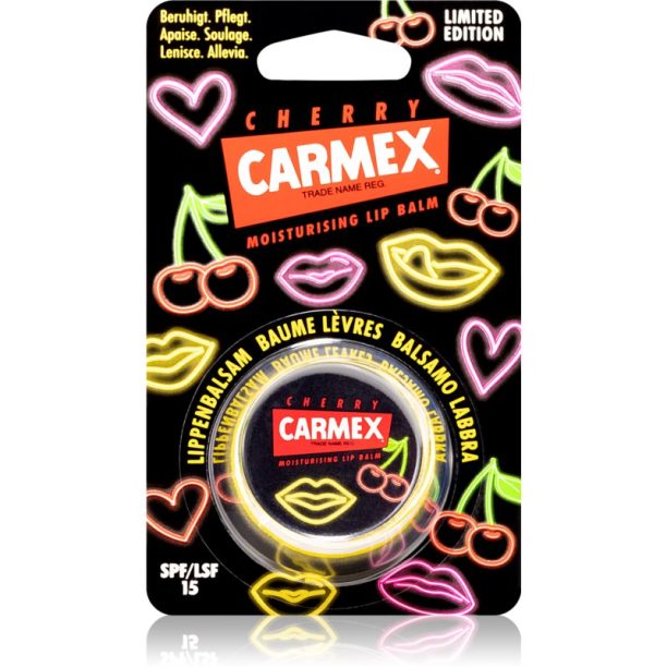 Carmex Cherry хидратиращ балсам за устни SPF 15 7