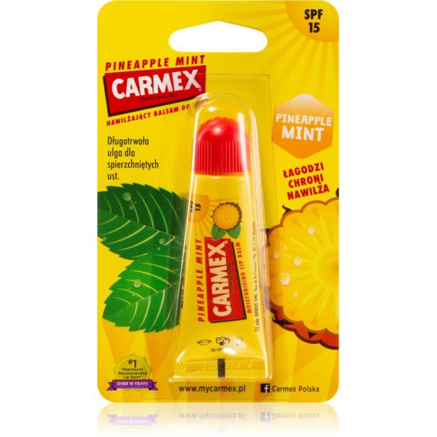 Carmex Pineapple Mint балсам за устни 10 гр.