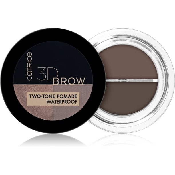 Catrice 3D Brow Two-Tone помада за вежди 2 в 1 цвят 020 Medium to Dark 5 гр. на ниска цена