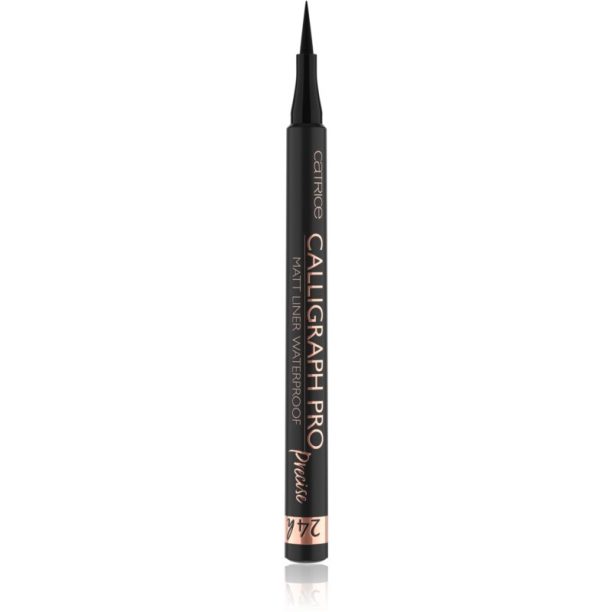 Catrice Calligraph Pro Precise 24h Matt водоустойчива очна линия писалка цвят 010 Intense Black Waterproof 1.2 мл. на ниска цена