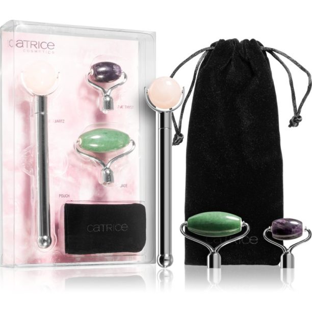 Catrice Gemstone Facial Roller Kit комплект (за лице)