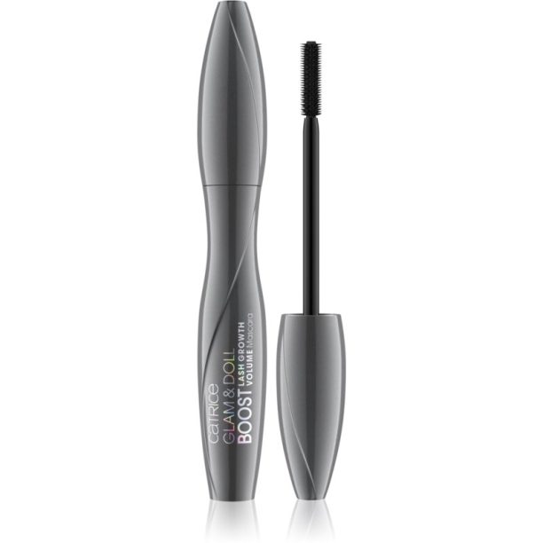 Catrice Glam & Doll Boost Lash Growth Volume спирала за обем и извиване на мигли цвят 010 ULTRA BLACK 8 мл. на ниска цена