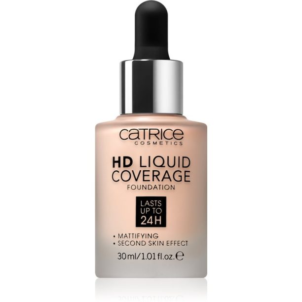 Catrice HD Liquid Coverage фон дьо тен цвят 002 Porcelain Beige на ниска цена