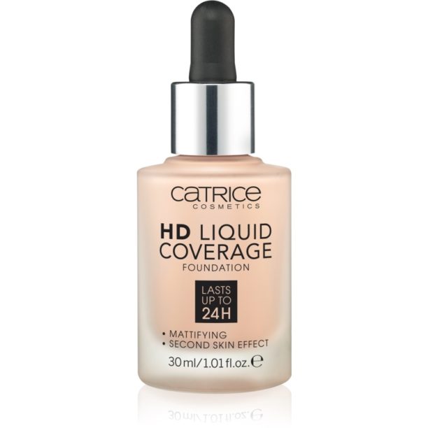 Catrice HD Liquid Coverage фон дьо тен цвят 010 Light Beige на ниска цена