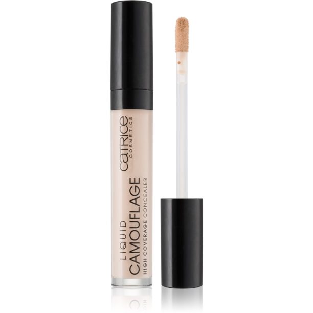 Catrice Liquid Camouflage High Coverage Concealer течен коректор цвят 010 Porcellain 5 мл. на ниска цена