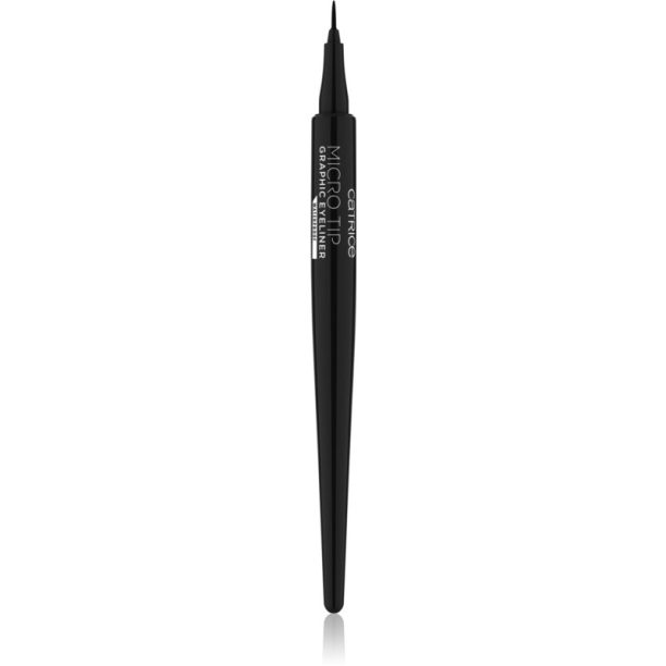 Catrice Micro Tip Graphic очна линия писалка цвят 010 Deep Black 4