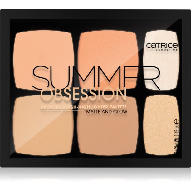 Catrice Summer Obsession палитра за цялото лице цвят 010 13 гр.