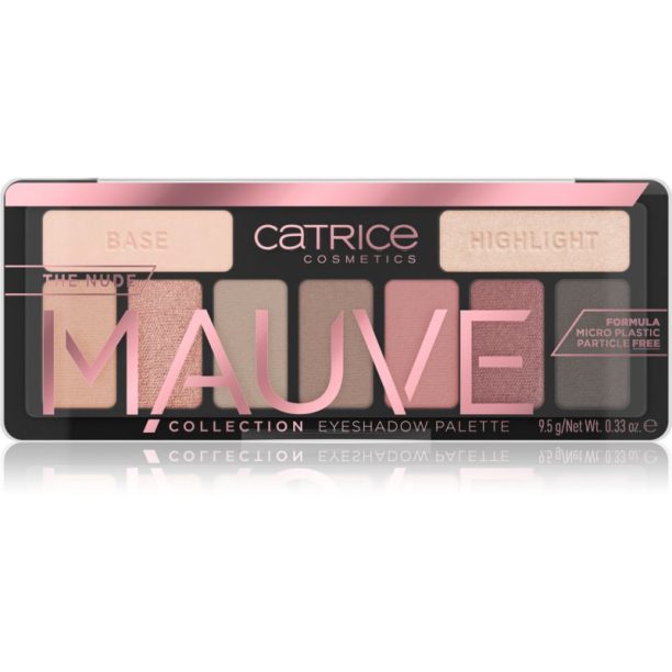 Catrice The Nude Mauve Collection палитра сенки за очи цвят 010 GLORIOUS ROSE 9