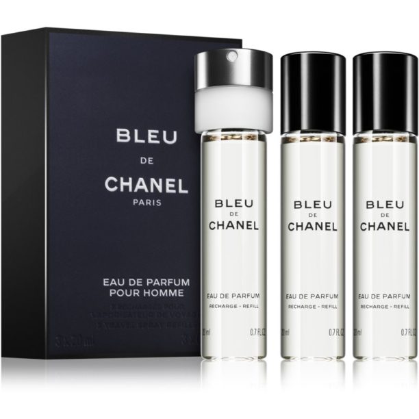 Chanel Bleu de Chanel парфюмна вода за мъже 3 x 20 мл.