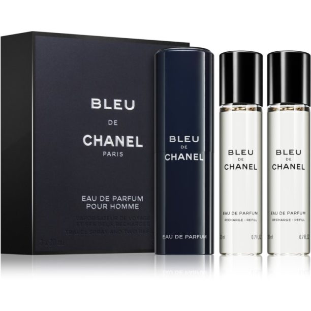 Chanel Bleu de Chanel парфюмна вода за мъже 3 x 20 мл.