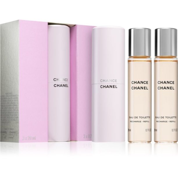 Chanel Chance тоалетна вода за жени 3x20 мл.