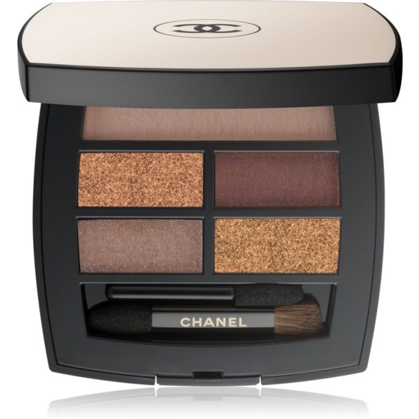 Chanel Les Beiges Eyeshadow Palette палитра от сенки за очи цвят Deep 4.5 гр.