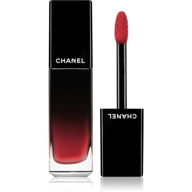 Chanel Rouge Allure Laque дълготрайно течно червило водоустойчив цвят 74 - Expérimenté 5