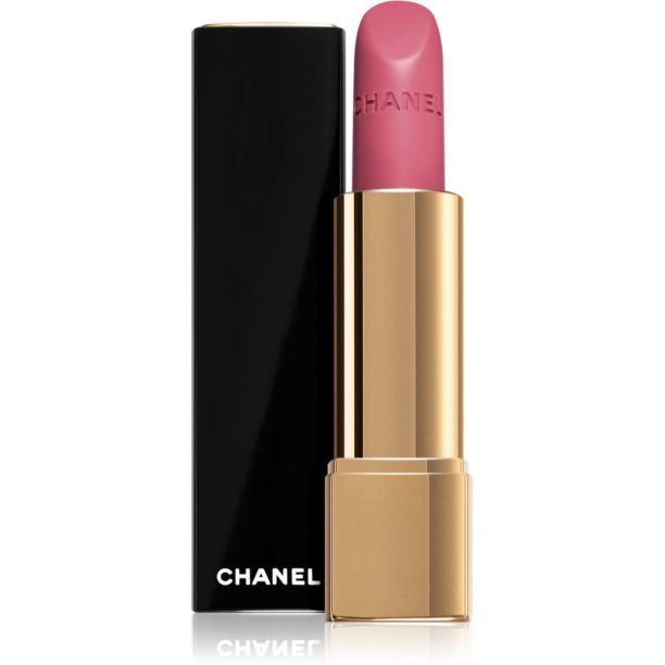 Chanel Rouge Allure Velvet кадифено червило с матиращ ефект цвят 34 La Raffinée 3