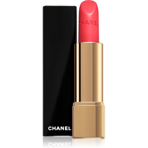 Chanel Rouge Allure Velvet кадифено червило с матиращ ефект цвят 43 La Favorite  3