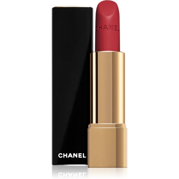 Chanel Rouge Allure Velvet кадифено червило с матиращ ефект цвят 51 La Bouleversante  3