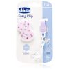 Chicco Easy Clip верижка за биберон 0m+ Pink 1 бр.