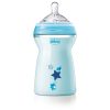 Chicco Natural Feeling Blue бебешко шише 6m+ 330 мл.