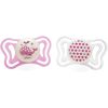 Chicco Physio Light Girl Night биберон 2-6 m 2 бр.