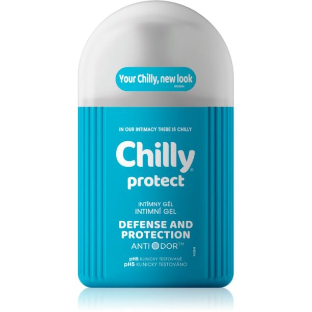 Chilly Intima Protect гел за интимна хигиена с дозатор 200 мл. на ниска цена