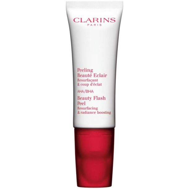 Clarins Beauty Flash Peel пилинг за изглаждане и подхранване кожата на лицето за мигновено озаряване 50 мл. на ниска цена