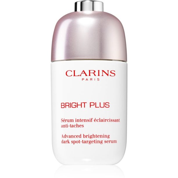 Clarins Bright Plus Advanced dark spot-targeting serum озаряващ серум за лице Против тъмни петна 50 мл.