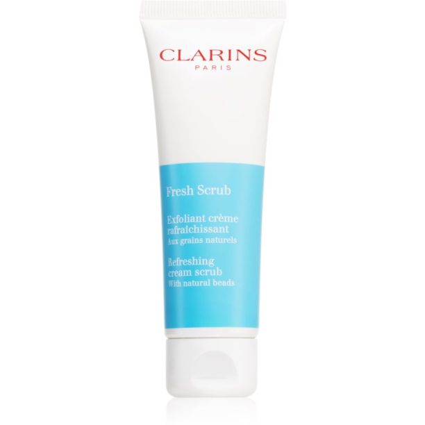 Clarins CL Cleansing Fresh Scrub крем-пилинг за освежаване и хидратация 50 мл.