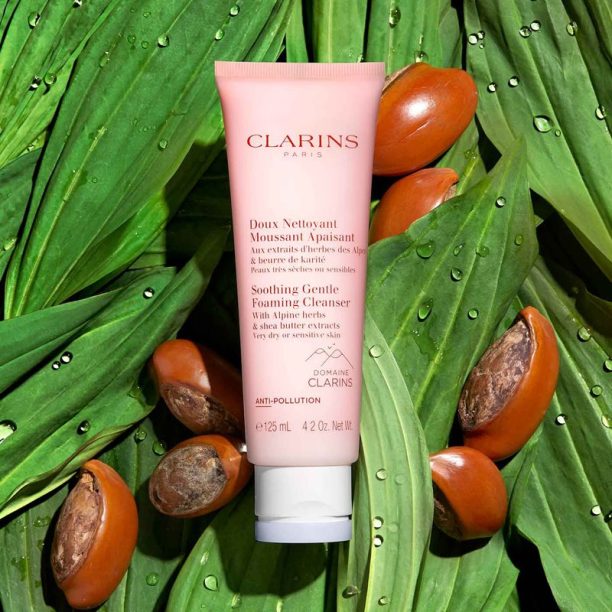 Clarins CL Cleansing Soothing Gentle Foaming Cleanser почистваща крем- пяна за успокояване на кожата 125 мл. купи на топ цена