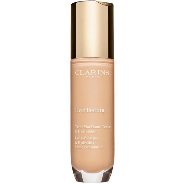 Clarins Everlasting Foundation дълготраен фон дьо тен с матиращ ефект цвят 103N - Ivory 30 мл.