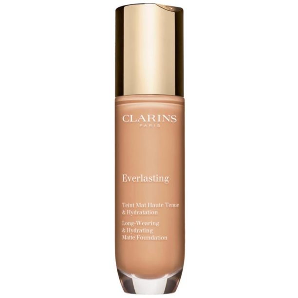 Clarins Everlasting Foundation дълготраен фон дьо тен с матиращ ефект цвят 107C - Beige 30 мл.