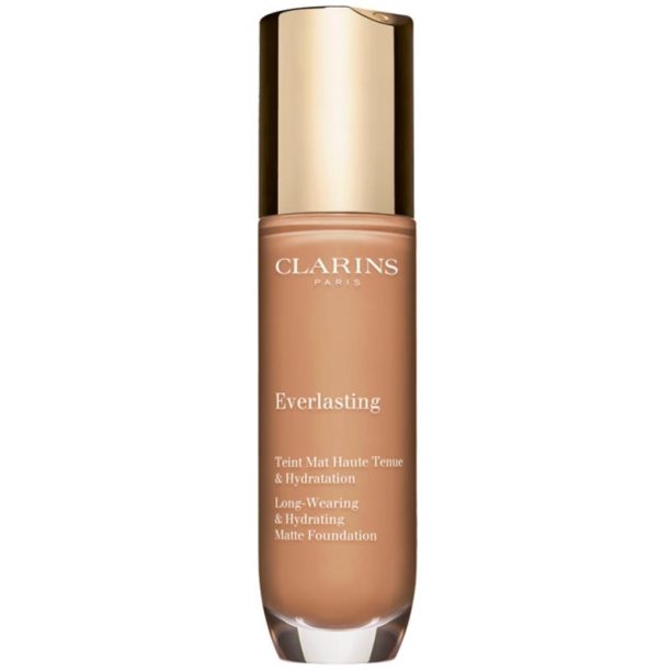 Clarins Everlasting Foundation дълготраен фон дьо тен с матиращ ефект цвят 112C - Amber 30 мл. на ниска цена