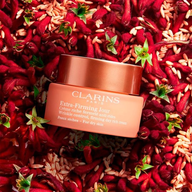 Clarins Extra-Firming Day дневен лифтинг крем против бръчки за суха кожа 50 мл. купи на топ цена