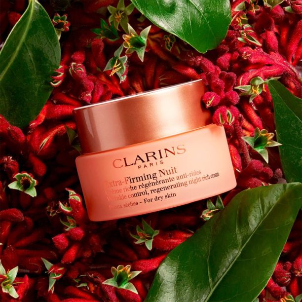 Clarins Extra-Firming Night нощен крем против бръчки  за суха кожа 50 мл. купи на топ цена