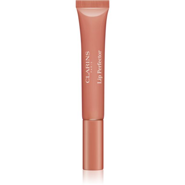 Clarins Lip Perfector Shimmer блясък за устни с хидратиращ ефект цвят 06 Rosewood Shimmer 12 мл. на ниска цена