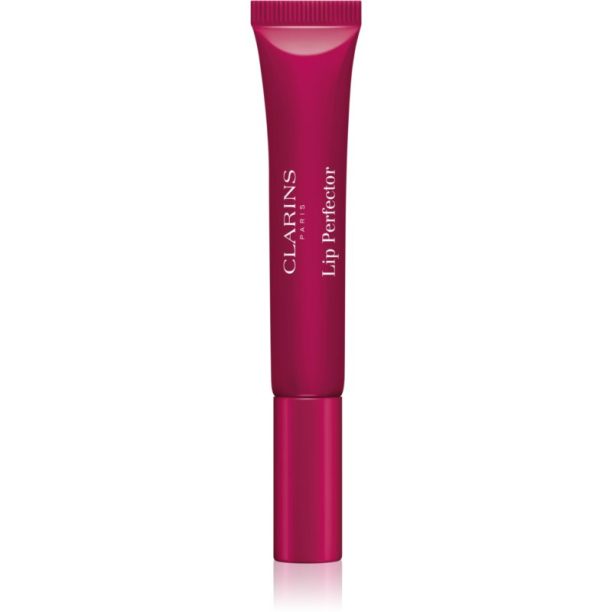 Clarins Lip Perfector Shimmer блясък за устни с хидратиращ ефект цвят 08 Plum Shimmer 12 мл. на ниска цена