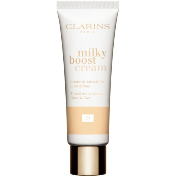 Clarins Milky Boost Cream oсвежаващ BB крем цвят 01 45 мл.